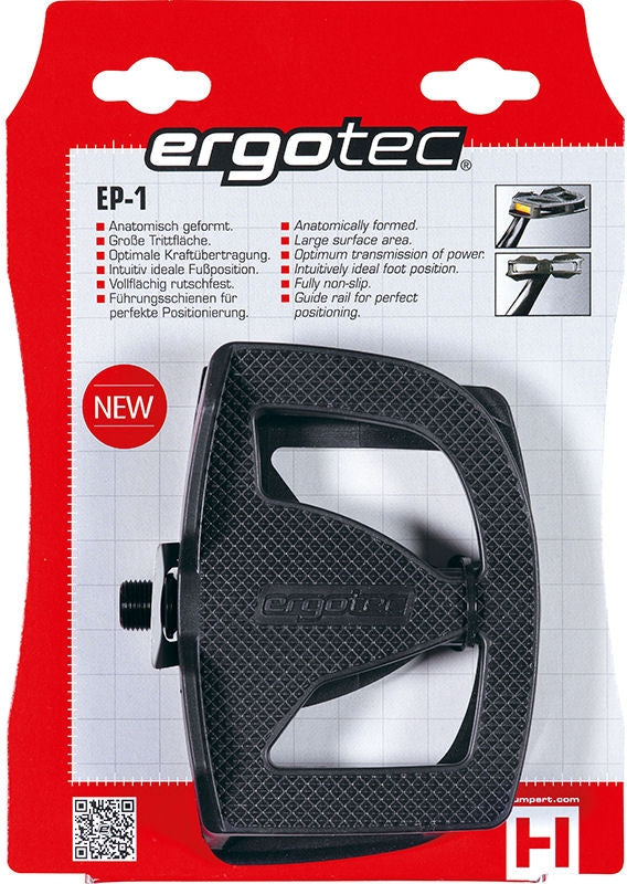 Pedal Conjunto Ergotec EP-1 Anti-Slip-Black