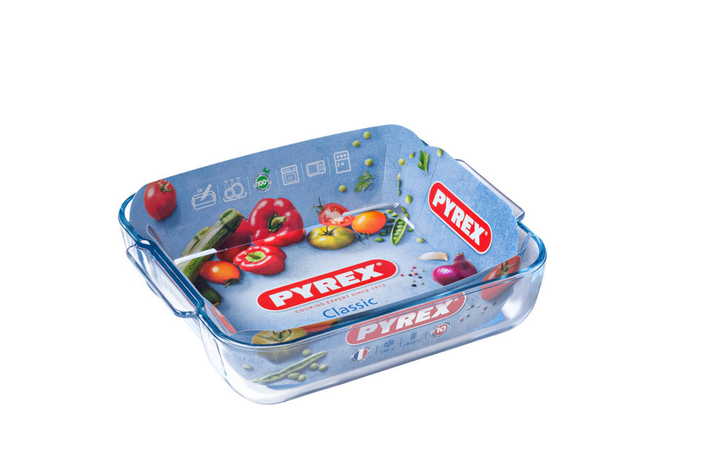 Pirofila in vetro Pyrex 21x21cm 2l vetro