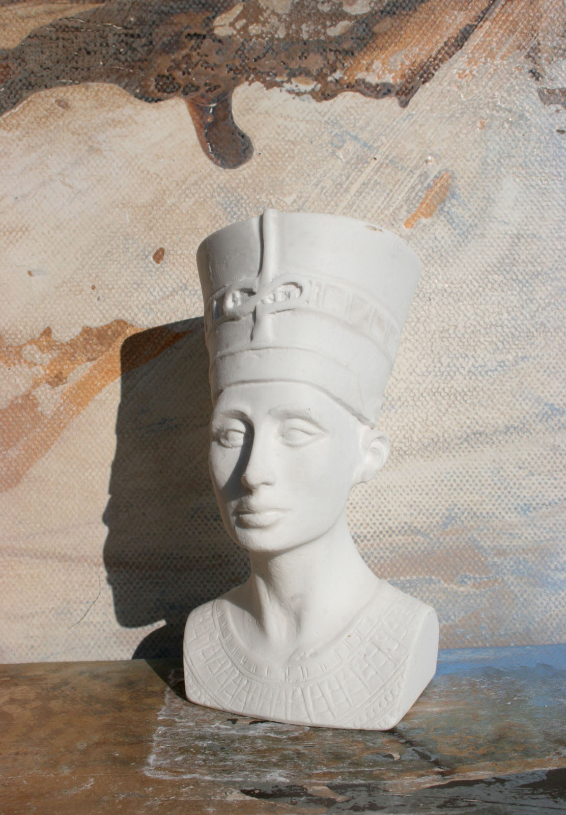 Powertex • Cleopatra egiziana 10cm