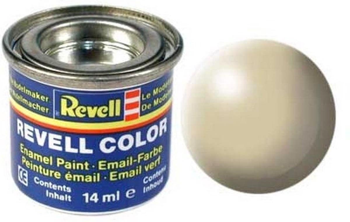 Revell Paint para el modelo de construcción de modelos 314 beige zijdemat