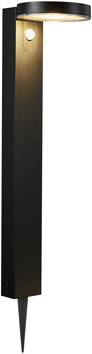 Nordlux Rica modulo LED post-solare da giardino rotondo nero