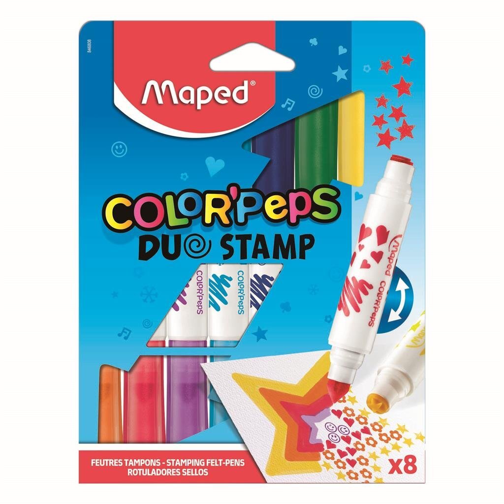 Maped Maped Color'Pepps Duo filt Stipts 8 piezas