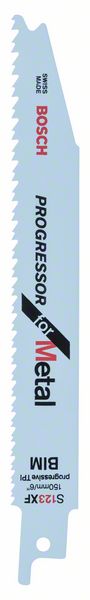 Accessori Bosch lama per sega alternativa s 123 xf progressir per metallo 2pz - 2608654401