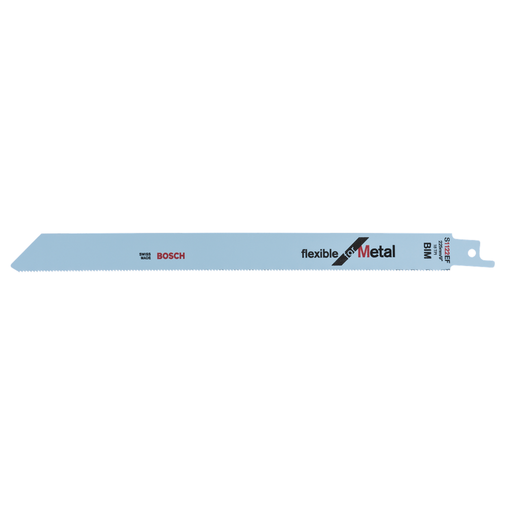 Accesorios bosch hoja de sierra alternativa s 1122 ef flexible para metal 25 piezas - 2608657553