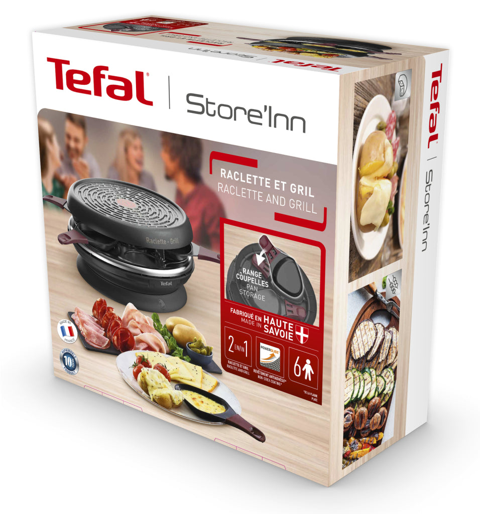 Tefal tefal re1820 store'inn marrone nero 6 persone