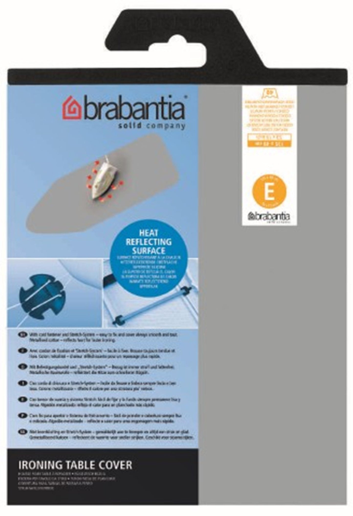 Brabantia cover e metallizzato 135x49 cm