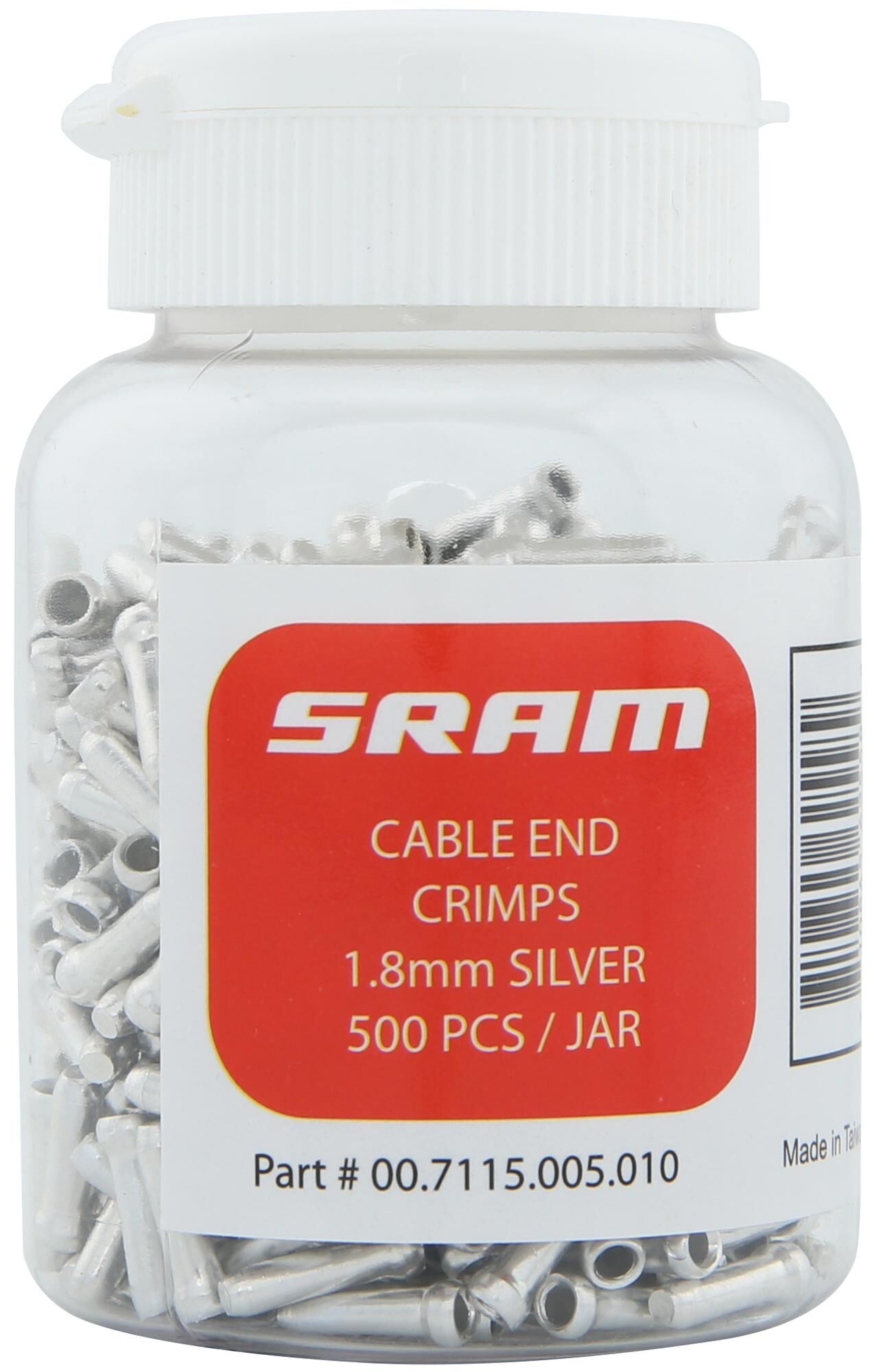 Caps di fine SRAM F.1,8 mm Cavo 500 Piec.