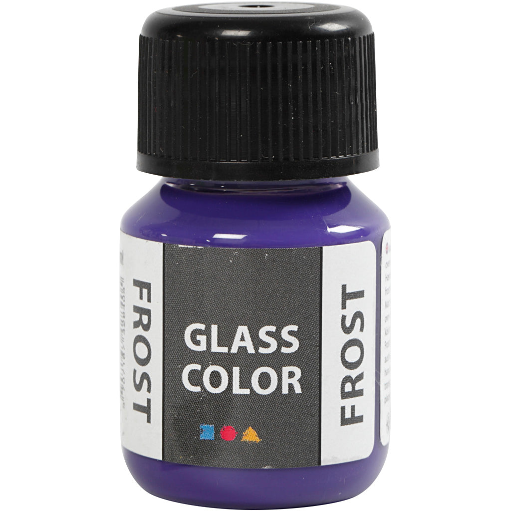 Creativ company vaso color frost, violeta, 30 ml 1 botella