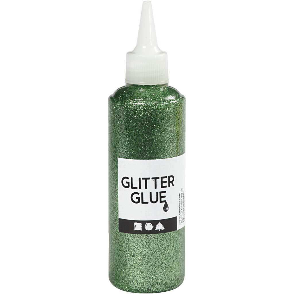 Creative Company Glitter Glue Gue Green, 118 ml
