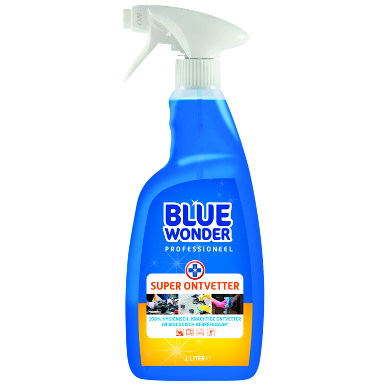 Blue wonder 1070320 - super sgrassatore 1l prof. 1l | 6 pezzi