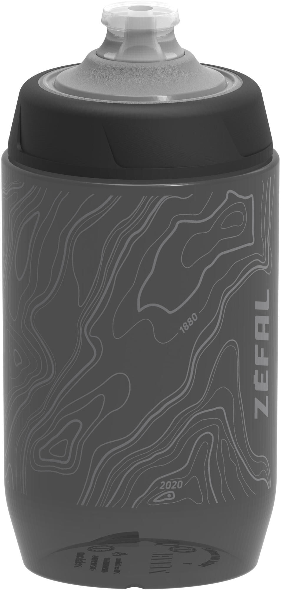 Zéfal Bottle Sense Pro 500ml nero grigio