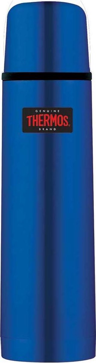 Bottiglia termica fbb light compact blu metallizzato - 0,5 litri