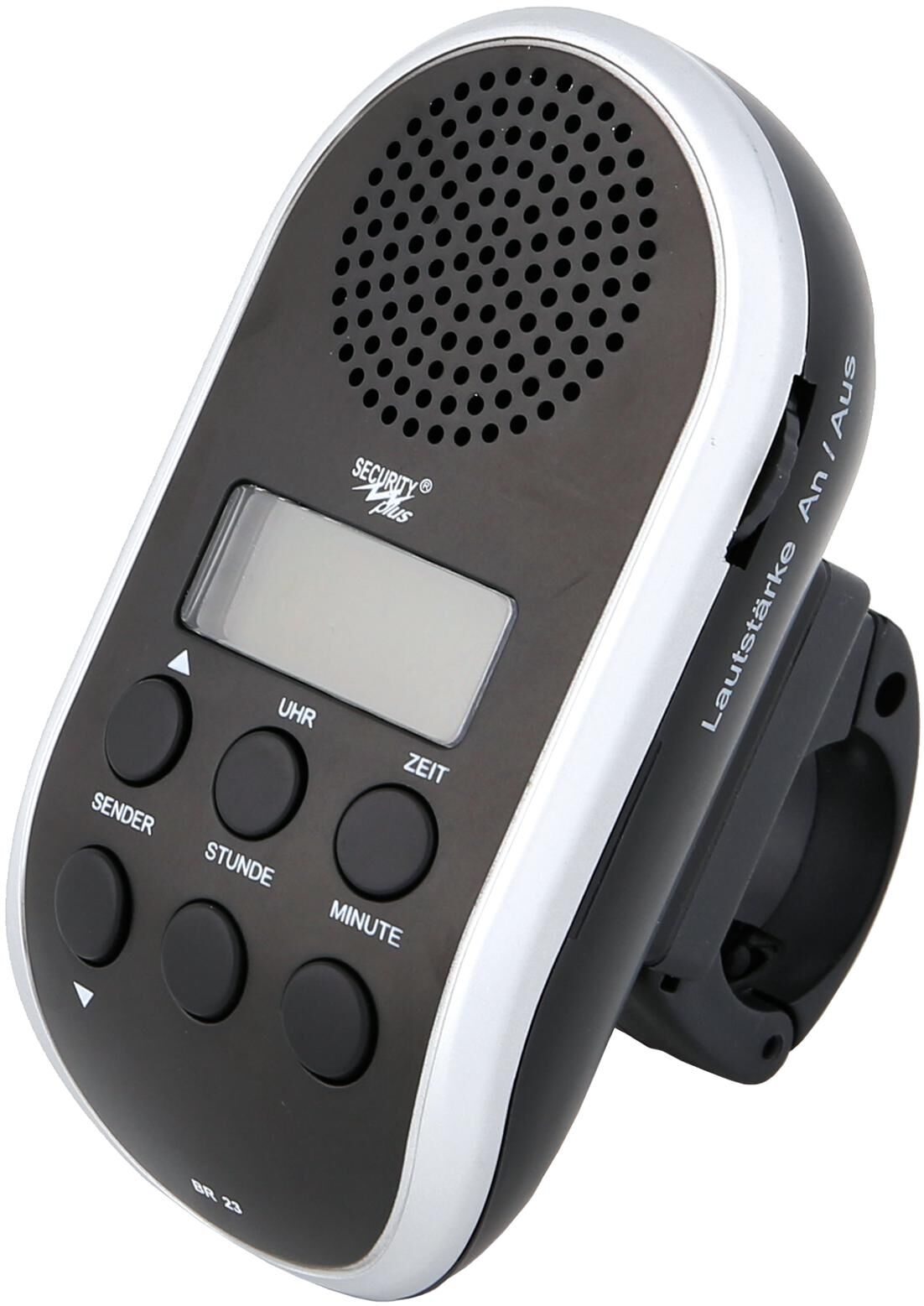 Security Plus Bike Radio BR23 Black Silver