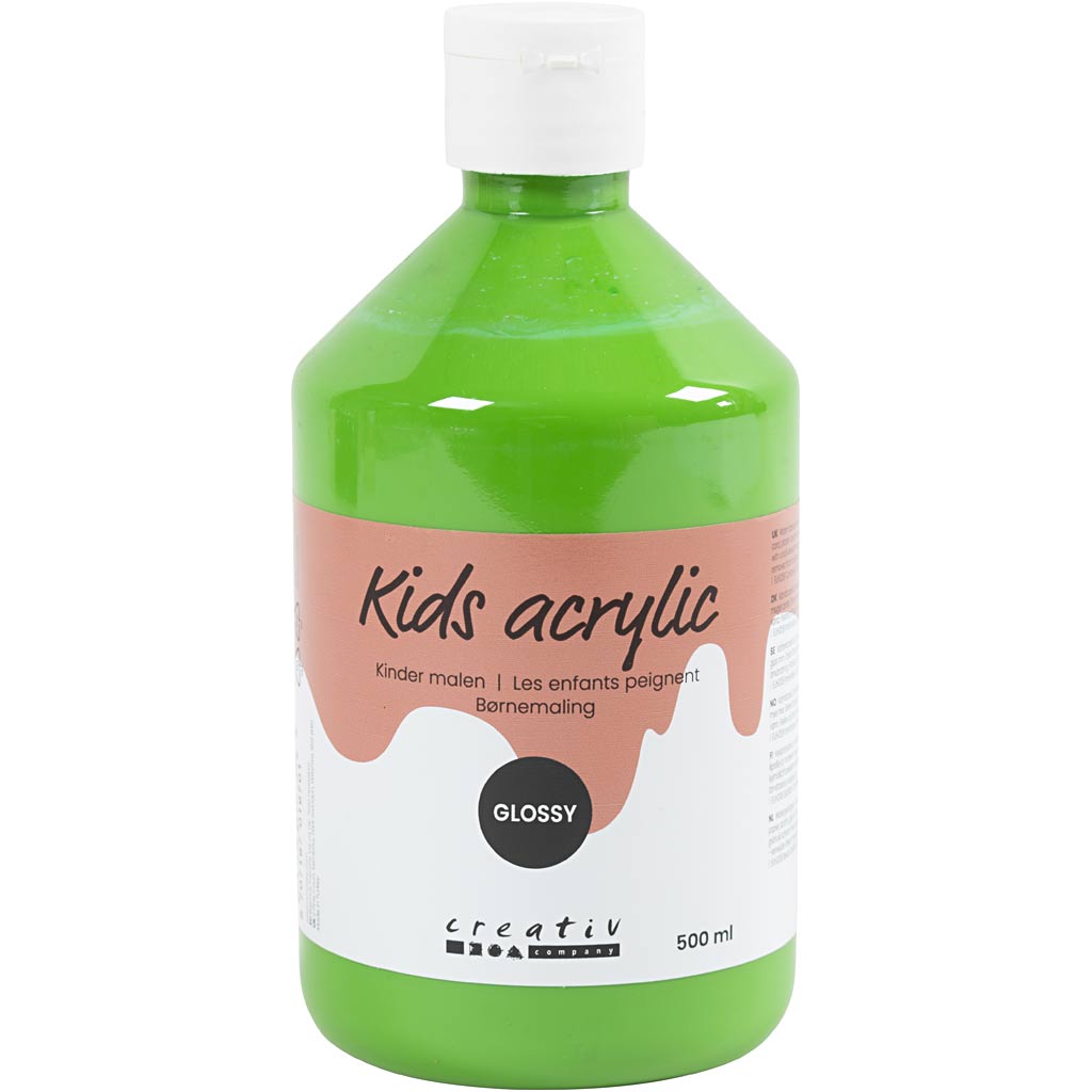 Pittura acrilica Creative Company lucida, verde chiaro, 500 ml 1 bottiglia