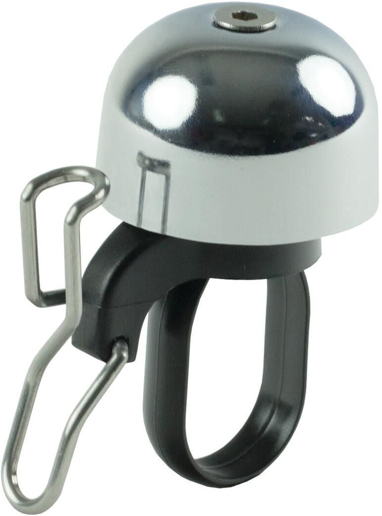 Widek campanello per bicicletta graffetta mini campanello graffetta mini plastica ottone, cromato