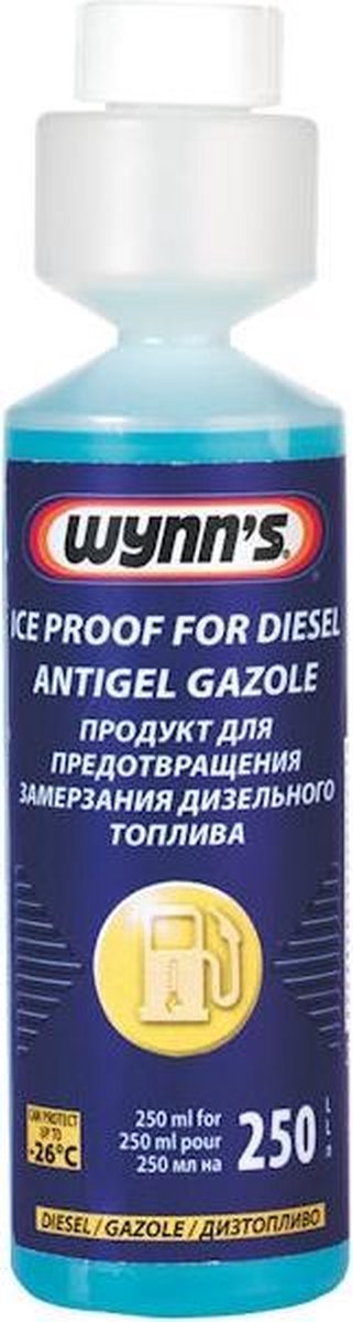 Wynns Wynn's Ice Proof per Diesel - additivo per basse temperature - 250 ml