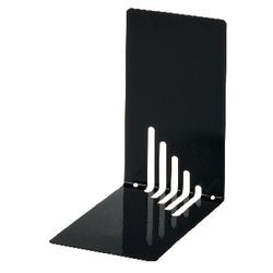 Fermalibri Abi mazza metallo 8,5x14x14cm nero