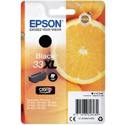 Inktcartridge epson c13t33514012 zwart