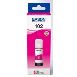 Boccetta d'inchiostro epson 102 c13t03r340 magenta