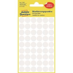 Puntos de marcado avery blanco 3145