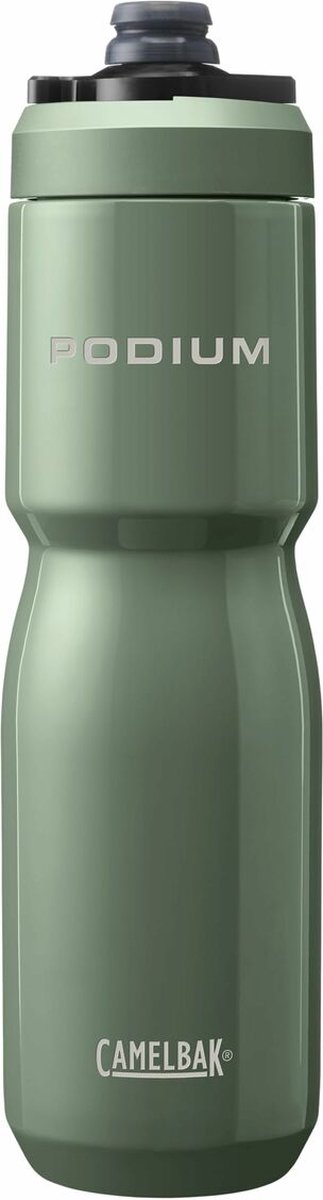 Botella de agua sin marca sin marca camelbak c2965 301065 uni verde monocromo acero inoxidable