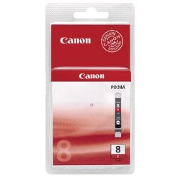 Cartucho fotográfico Canon CLI-8R rojo
