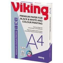 Papel de copia Viking impresión avanzada en color blanco