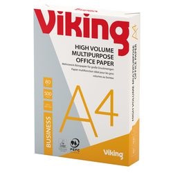 Copiar papel vikingo negocio blanco
