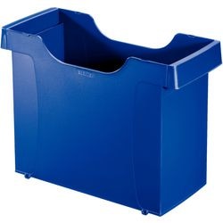 Cassetta per cartelle sospese Leitz plus A4 blu