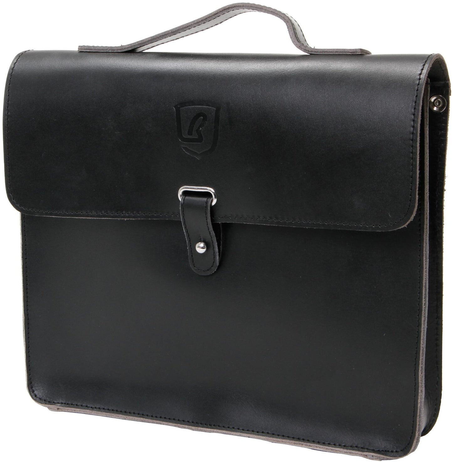 Brava Classic Frame Borse in pelle nera