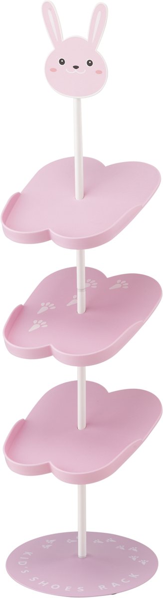 Zapatero Yamazaki para niños - conejo - rosa
