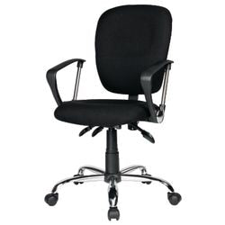Sedia da ufficio RS Soho Atlas tessuto nero
