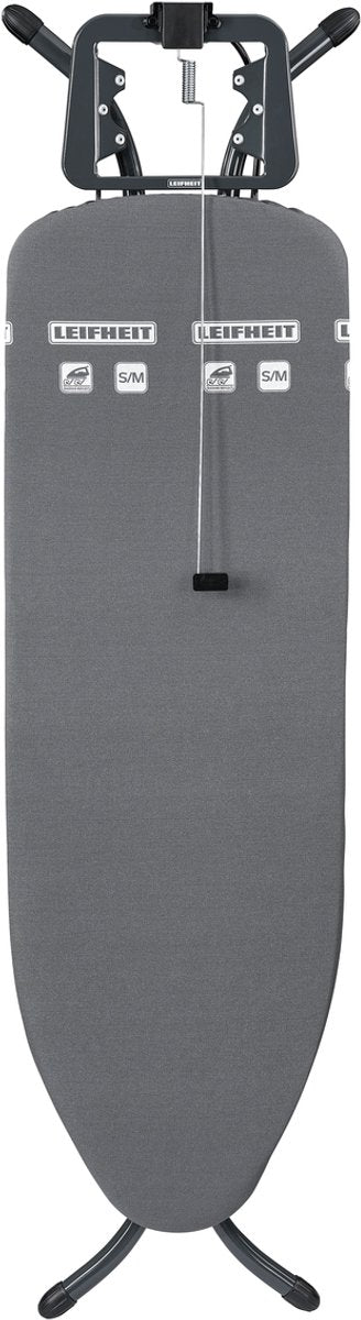 Asse da stiro Leifheit air board m - compact plus - 120 x 38 - nero