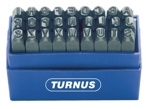 Lettere timbro Kukko turnus 12mm