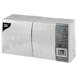 Servilleta 33x33cm 2 capas 1 4 pliegues blanco (250 piezas)