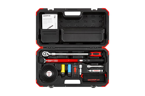 Gedore Red Wiel Montage Set 40-200 nm negro de 11 piezas