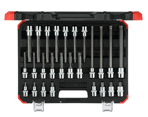 Gedore rosso | r68003026| set chiavi a bussola 1 2 | xzn m5-m16 | 26 pezzi - 3301574