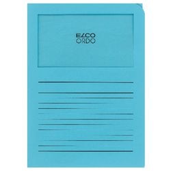 Cartella di smistamento elco a4 blu 100 pezzi