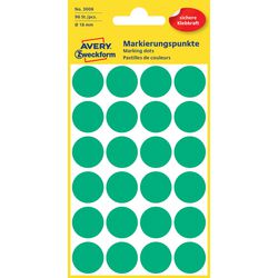 Marking points avery zweckform 3006 green 96 pieces