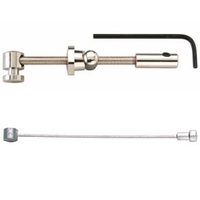 Juego de cables de unión freno de tambor gazelle 2,25m acero inoxidable negro