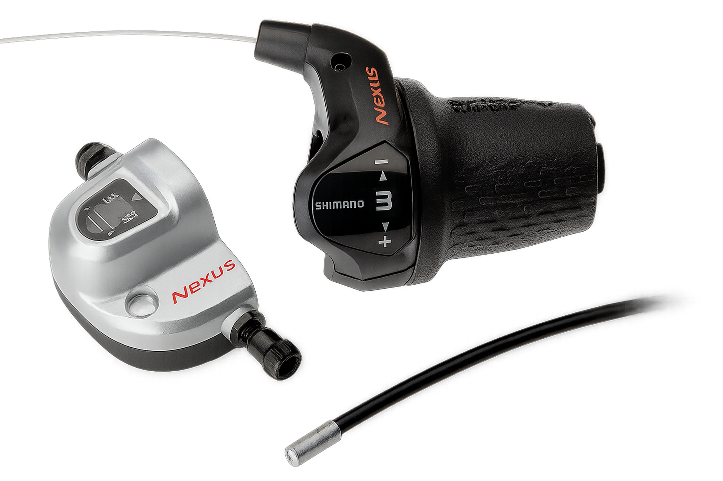 Shimano Turner 3 Speed Nexus SL-3S42E con cavi e Clickbox Black (confezionamento del workshop)