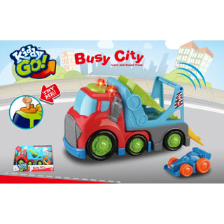 Kiddy Go Auto trasportatore con luce e suono 19,5 cm