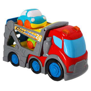 Kiddygo auto trasportatore 31 cm con luce e suono