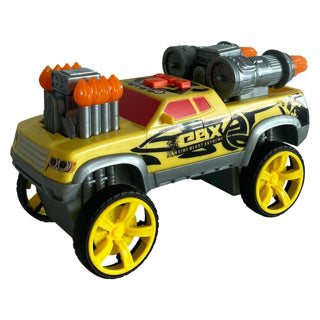 La explosión del motor automático extrime offroad blust light sound