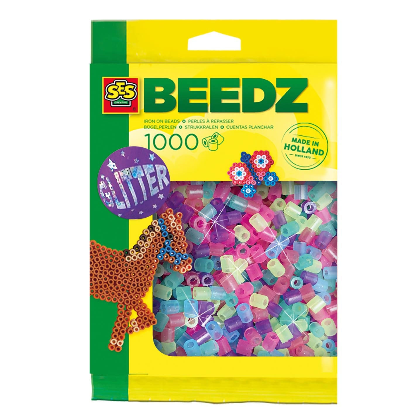 SES IRE BRADES - Mescola glitter, 1000st.