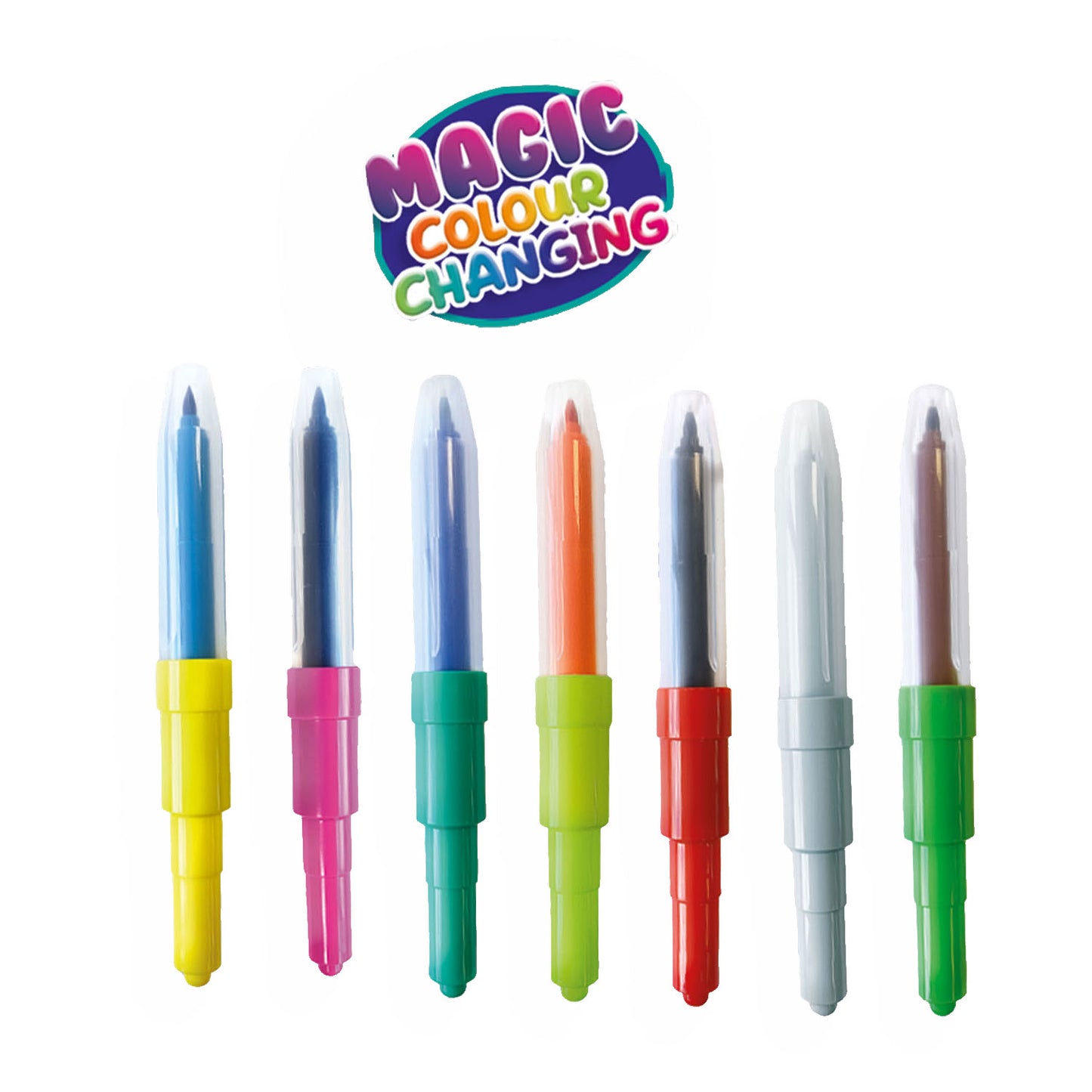Penne di aerografo Ses Blow - Magical Color Change
