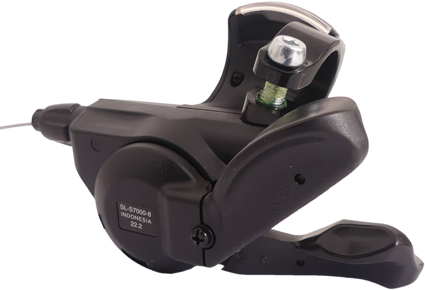 Narrador (derecho) 8 velocidades Shimano Alfine S7000 - Negro