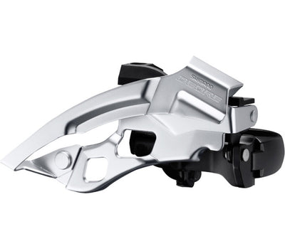 Shimano voorderailleur 3 x10-speed deore fc-t6000 - top swing - lage klem 63-66° - 44-48t - zwart zilver