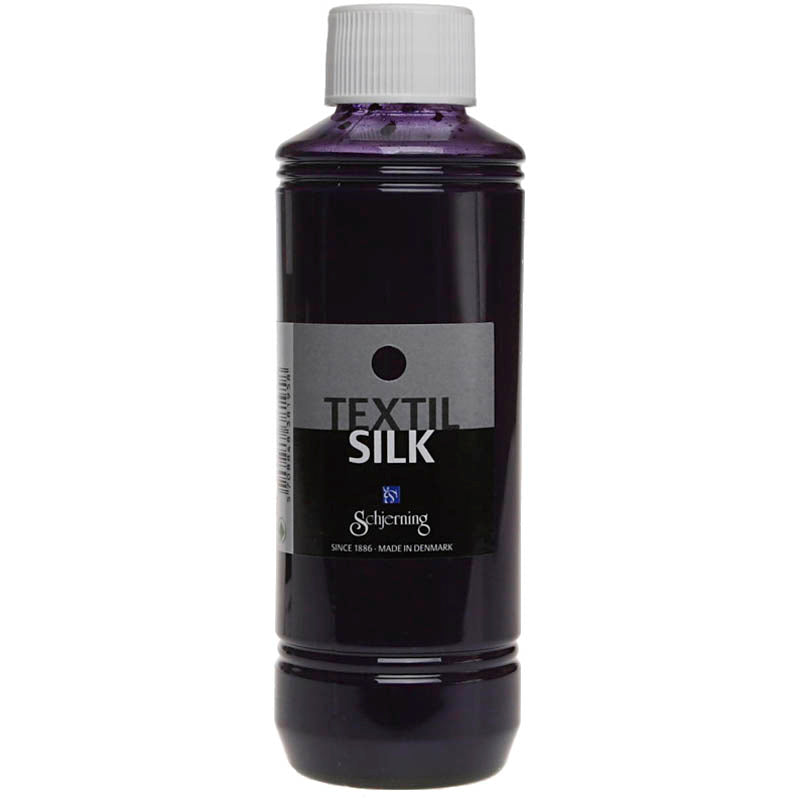 Schjerning pintura de seda ceniza seda, violeta, 250 ml 1 botella
