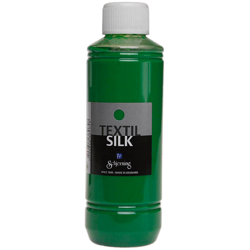 Schjerning Silk Paint cenere seta, verde brillante, 250 ml 1 bottiglia